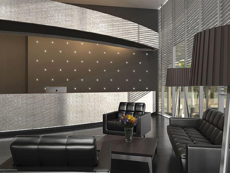 Hotel Las Americas Golden Tower Panama Eksteriør billede 3D rendering of a waiting room