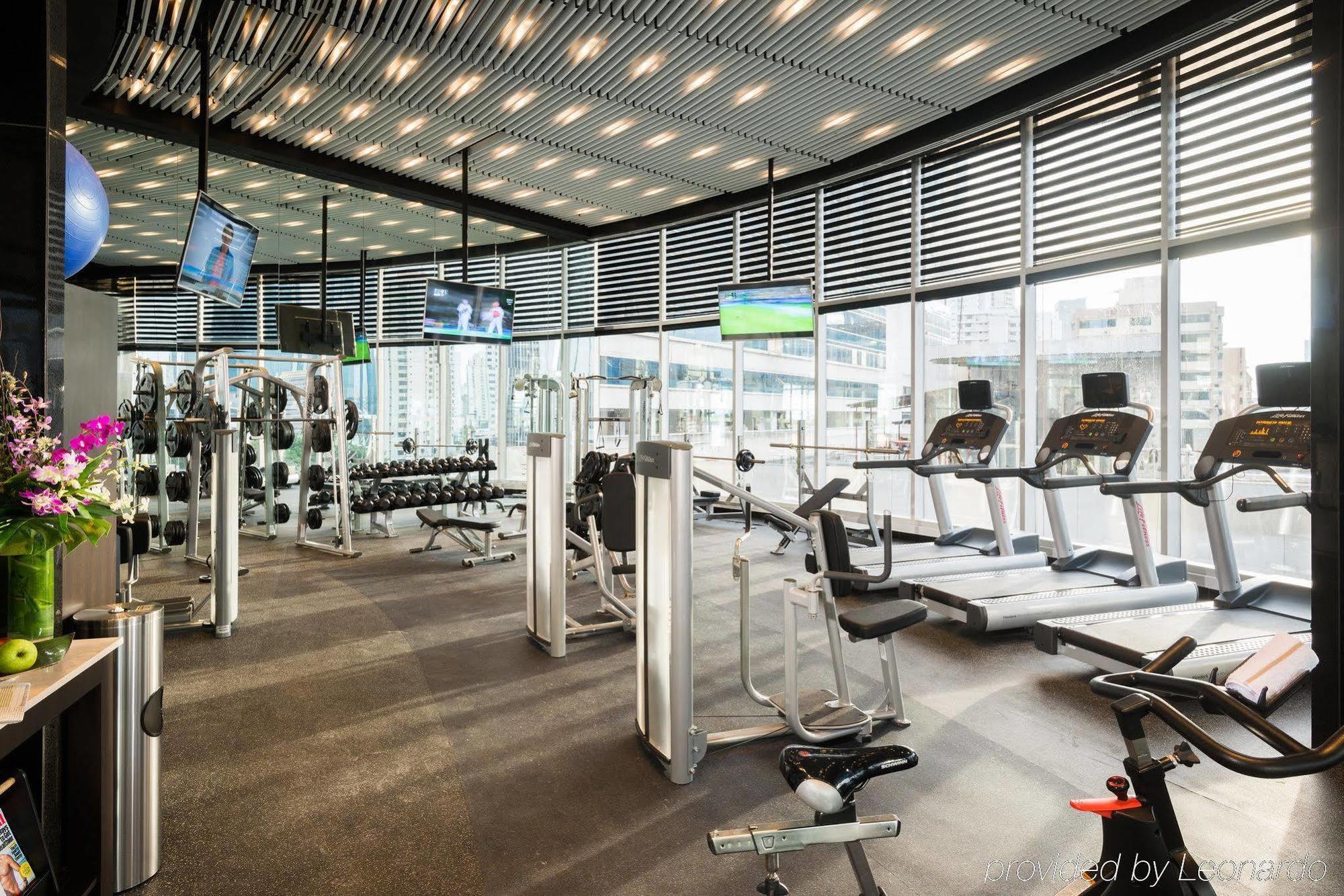Hotel Las Americas Golden Tower Panama Eksteriør billede 3D rendering of a gym