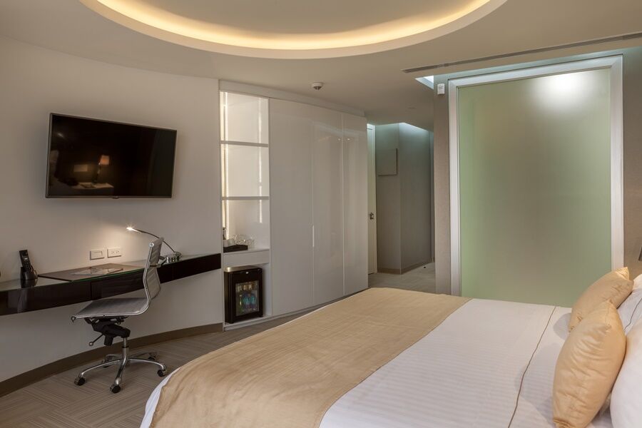 Hotel Las Americas Golden Tower Panama Eksteriør billede A room at the hotel